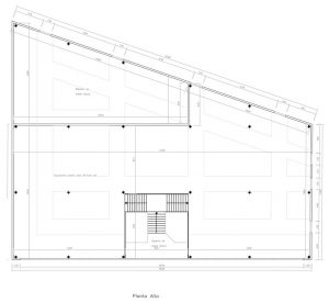 Plano Nave Industrial - Planta Alta - Simfer