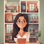 Mujer imaginando la reforma integral de su casa - Simfer Consulting 89