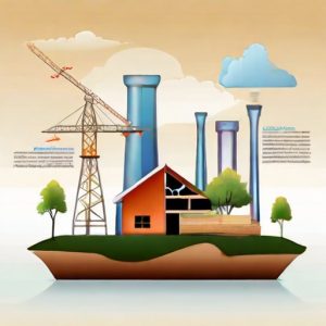 Imagen tipo vectorial sobre Materiales sostenibles en la contrucción - SIMFER Consulting 89