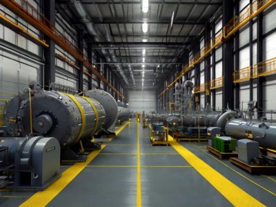 Imagen sencilla de una nave industrial