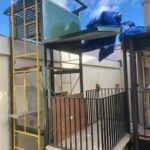 Montaje e instalación de una ascensor exterior en Palma de Mallorca - Simfer
